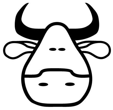 Cow Face Cartoon | Free Download Clip Art | Free Clip Art | on ...