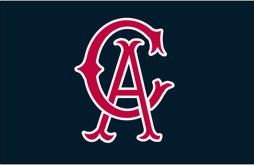 California Angels Cap Logo - American League (AL) - Chris ...