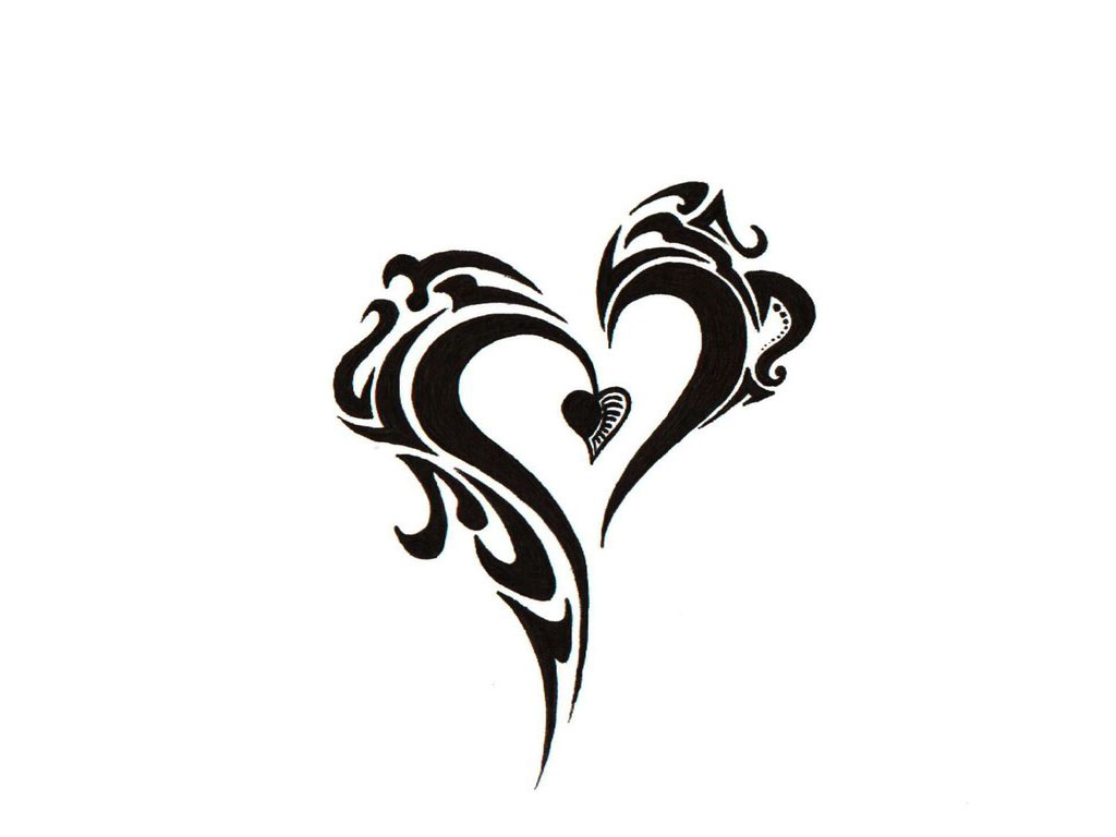 Free Heart Tattoo Designs | Free Download Clip Art | Free Clip Art ...