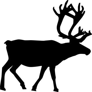 Reindeer Silhouette