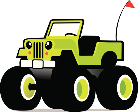 Monster Truck Clip Art, Vector Images & Illustrations