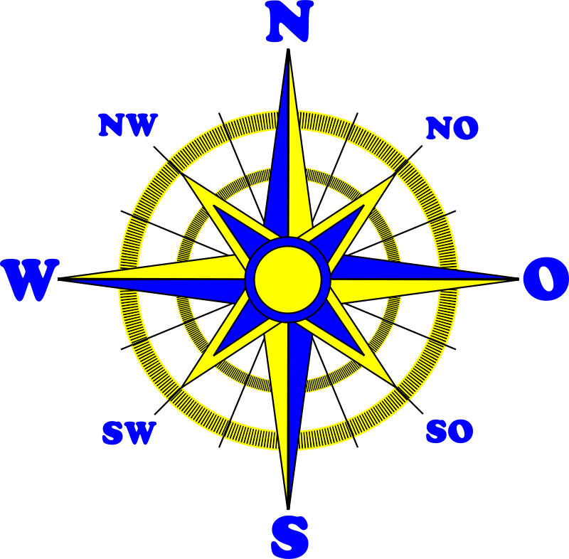 Compass Wind Rose - ClipArt Best