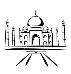 Taj mahal and Sketches