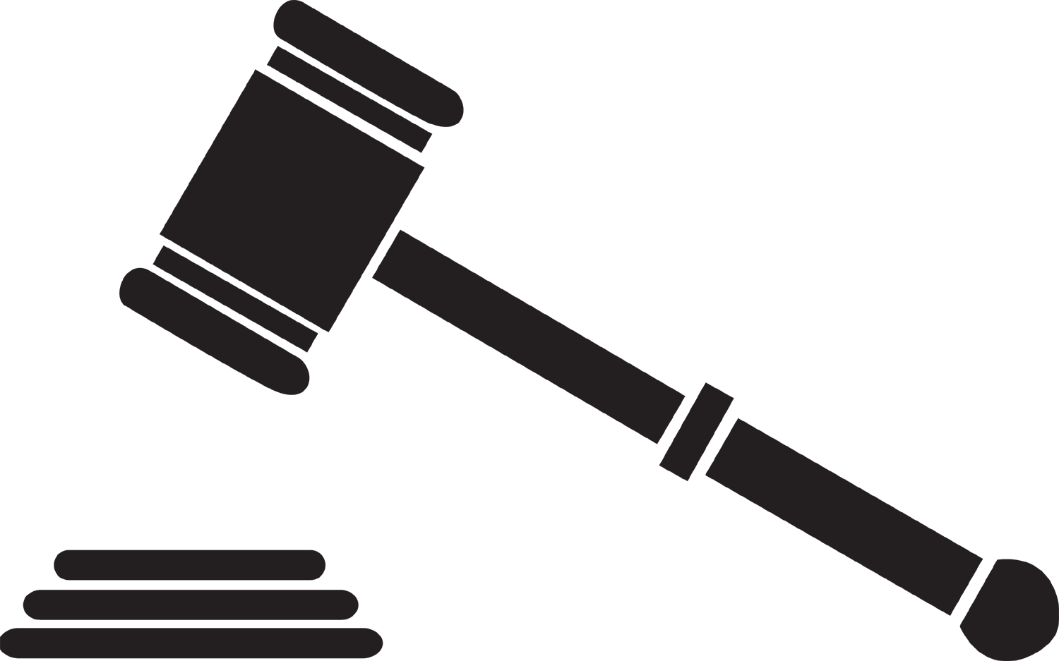 Judge and gavel clipart