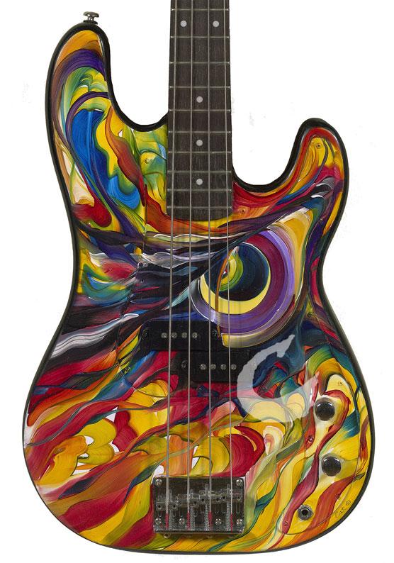 1000+ images about Painted Guitar Project | Artworks ...