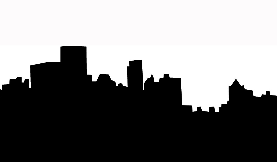 City Skyline Clipart Black And White - ClipArt Best