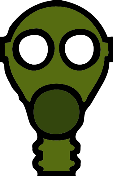 Gas Mask Symbol Clipart - Free to use Clip Art Resource