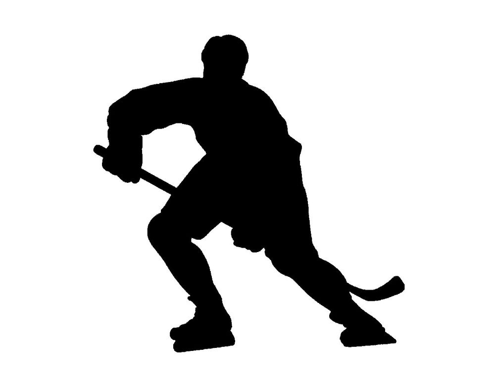 Hockey Player Silhouette | Free Download Clip Art | Free Clip Art ...