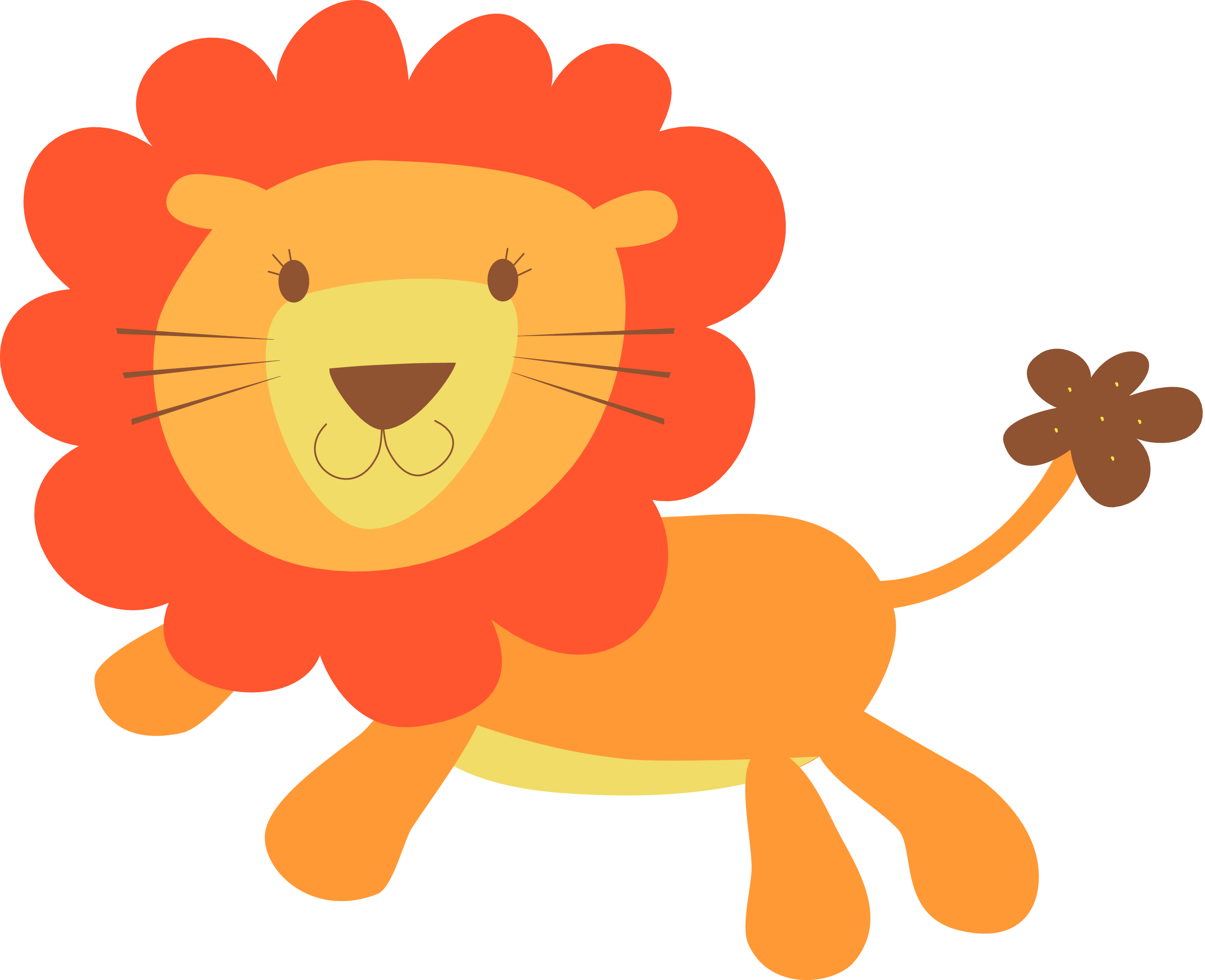 Lion Clipart Cartoon