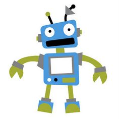 Robot Cut Clipart