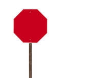 Blank Stop Sign Clipart