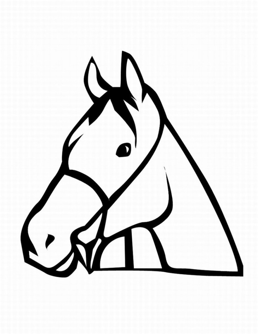 Best Horse Head Clipart #28988 - Clipartion.com