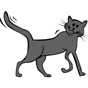 Cartoon Cat clip art - royalty free public domain online cli ...