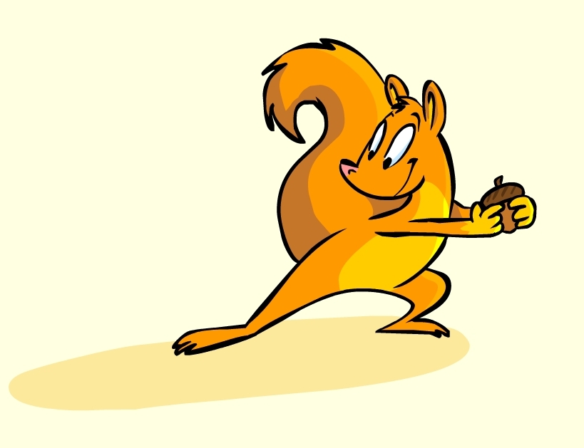 Squirrel Cartoon Pictures