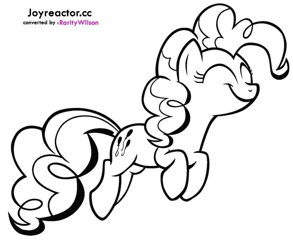 Little Pony Pinkie Pie Coloring Pages | Playering