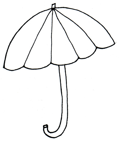 Umbrella Cut Out Clipart - ClipArt Best