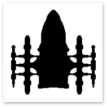 spaceship and rocket stencils p2