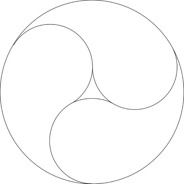 3 Yin Yang Design Symbols In A Circle | ClipArt ETC