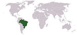 Brazil Map: Google map of Brazil
