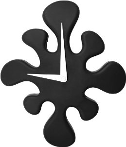 Amazon.com - LumiSource Mini Splat Clock, Black