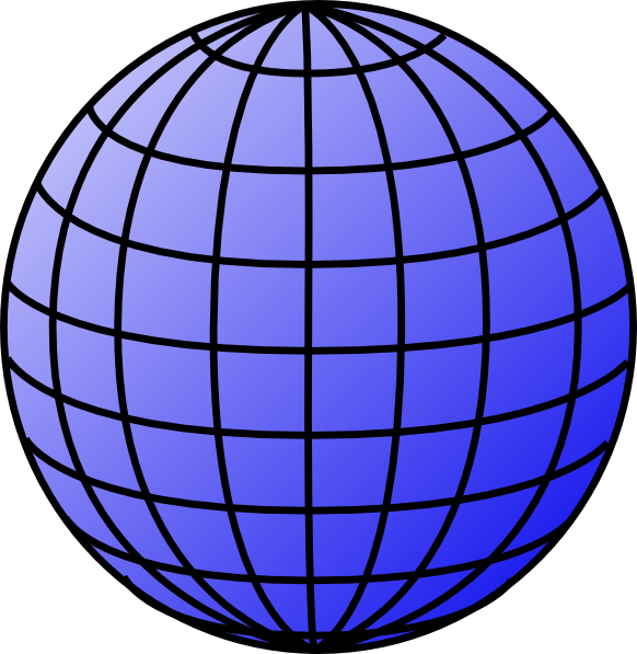 Globe 1 Clip Art - vector clip art online, royalty ...