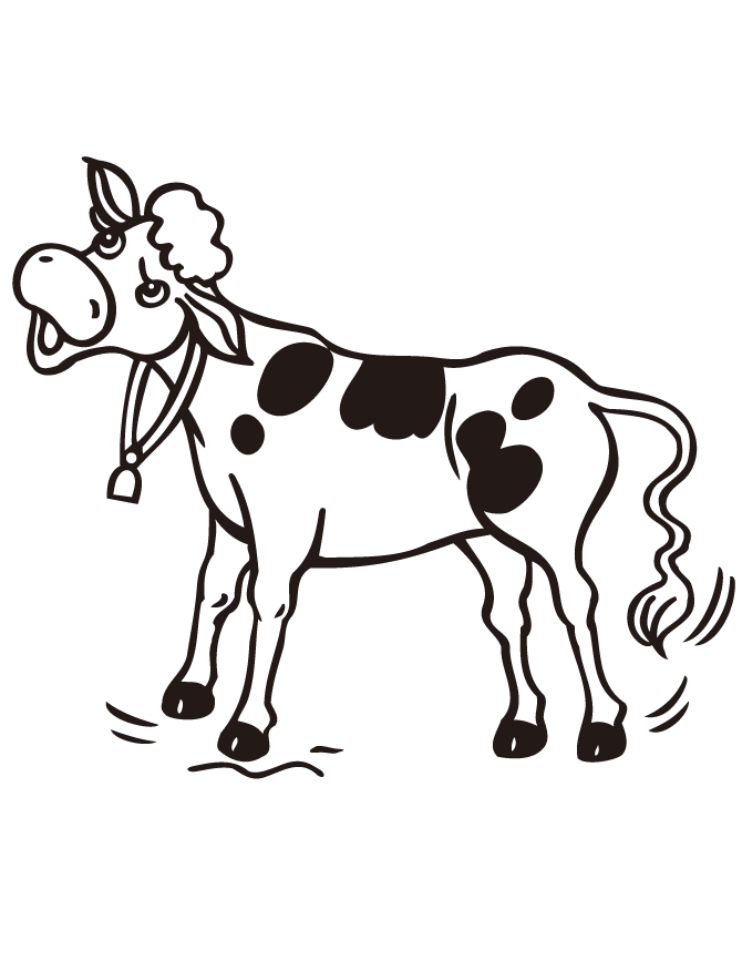 Cartoon Cow Drawings - ClipArt Best