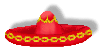 Cinco de Mayo clip art of red Mexican sombreros decorated with ...