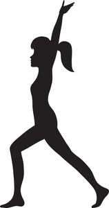 Yoga Silhouette Clipart