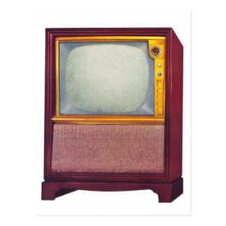 Old Tv Set Postcards | Zazzle