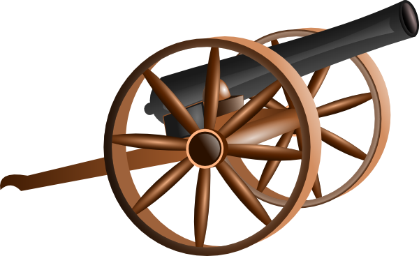 Animated cannon clipart