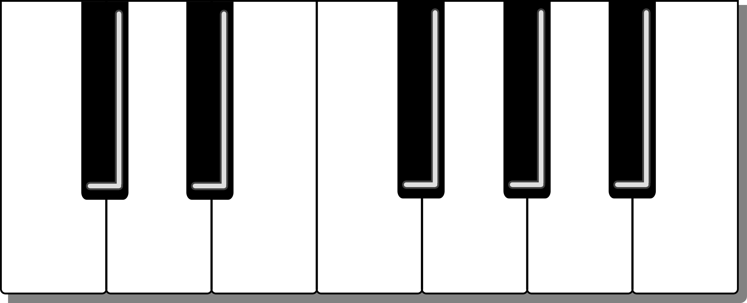 Piano Keyboard Printable