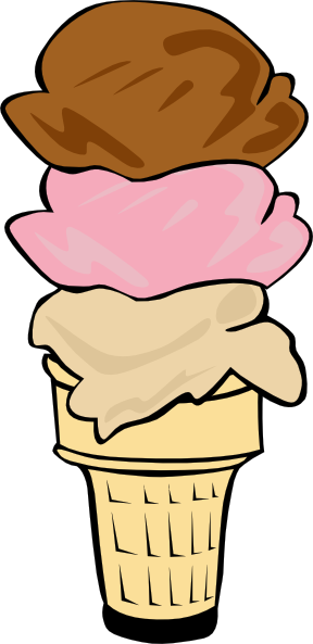 Ice Cream July Clipart