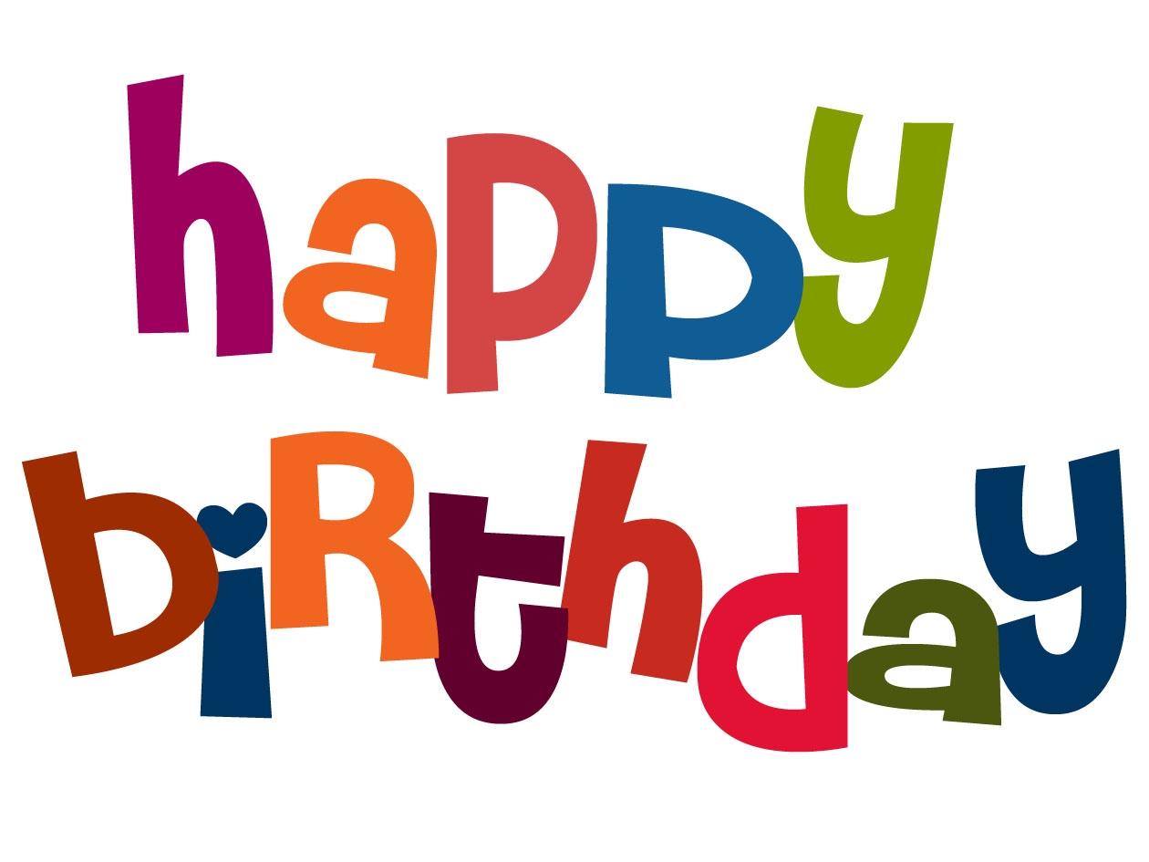 Happy First Birthday Clipart Free