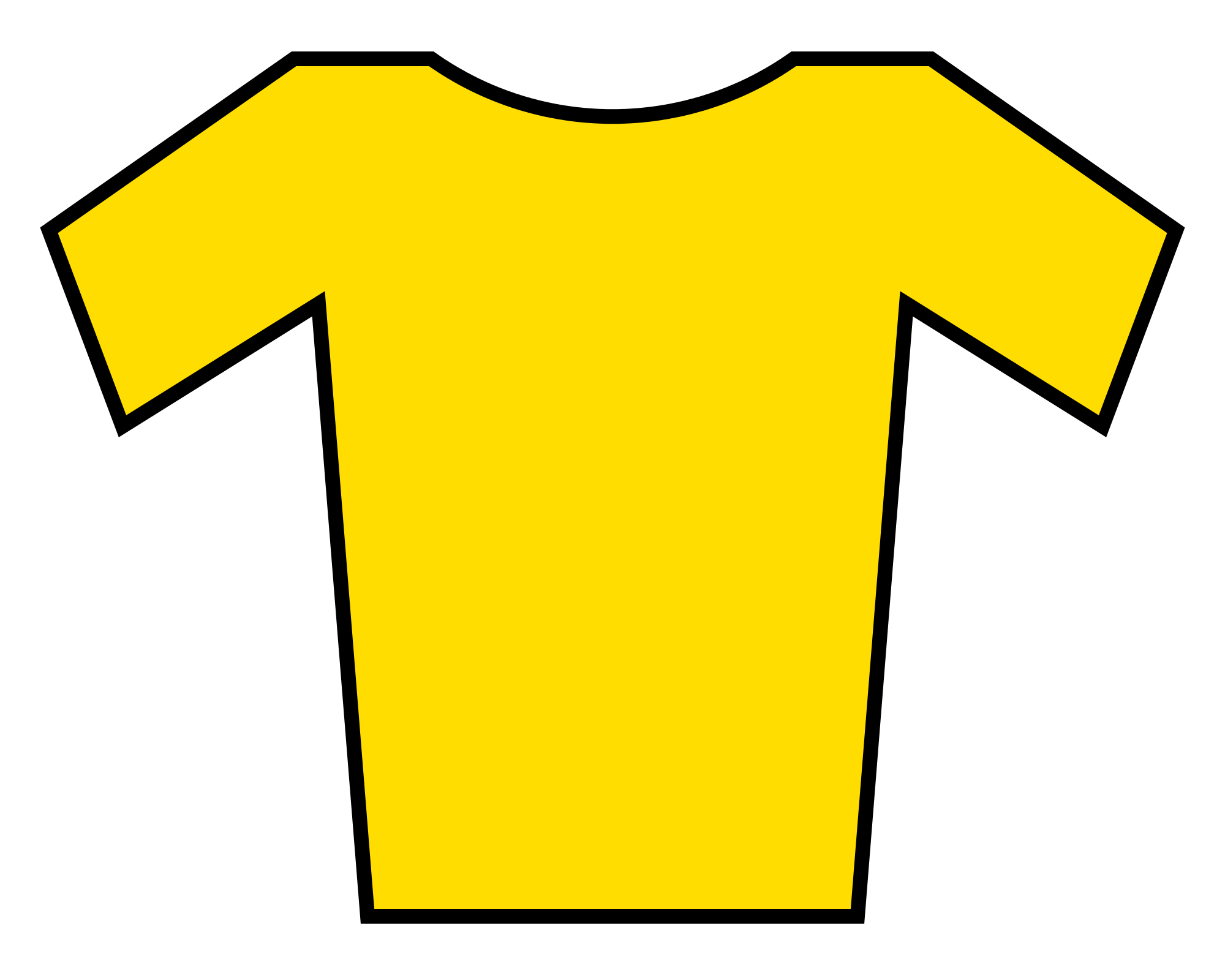 File:Jersey yellow.svg