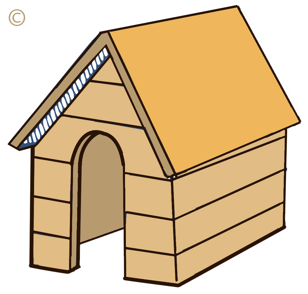 Dog House Clipart