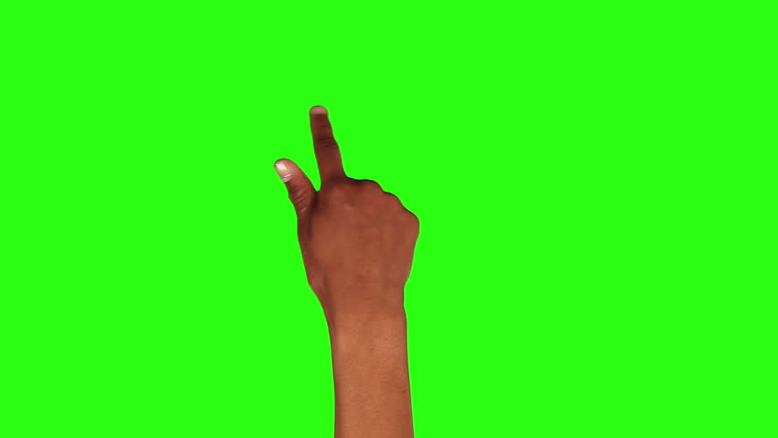 Hang Loose Sign - Green Screen Stock Footage Video 534988 ...