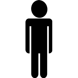 Clipart silhouette man