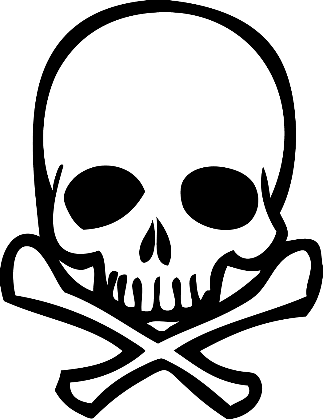 Skull And Crossbones Drawing ClipArt Best