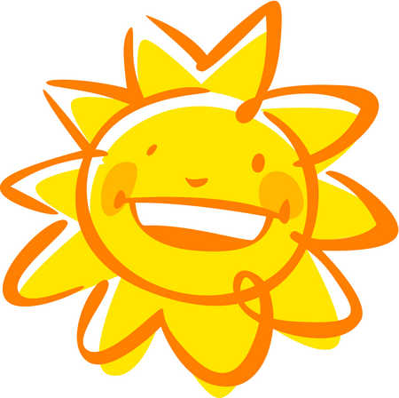 Picture Of A Smiling Sun