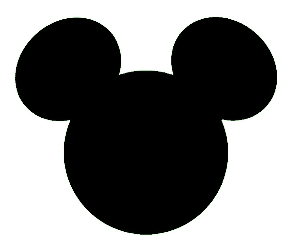 Printable Mickey Mouse Head