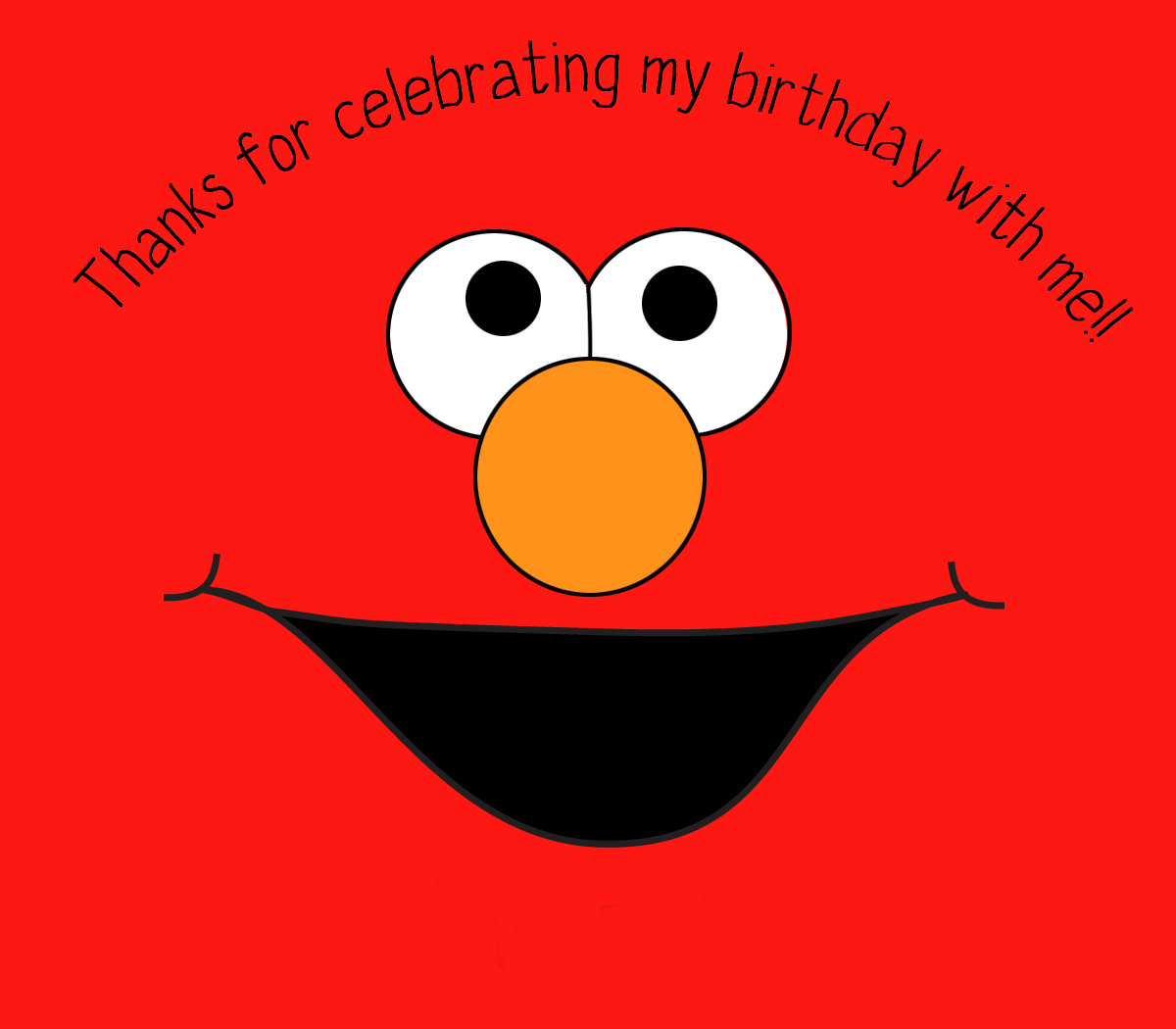 Elmo Birthday Party Theme for a Budget – With TONS of Free ...