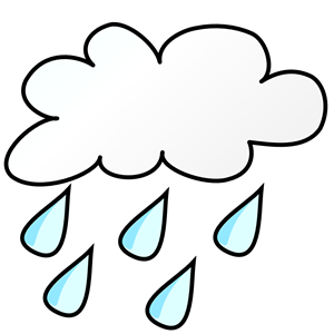 Weather Symbols: Rain clipart, cliparts of Weather Symbols: Rain ...