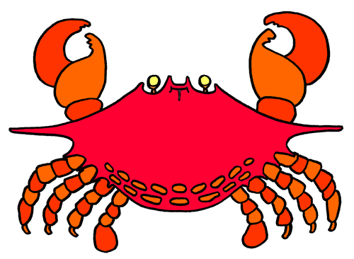 A Crab Clip Art - ClipArt Best