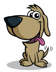 Dog mascot cartoon character | Flickr - Photo Sharing!