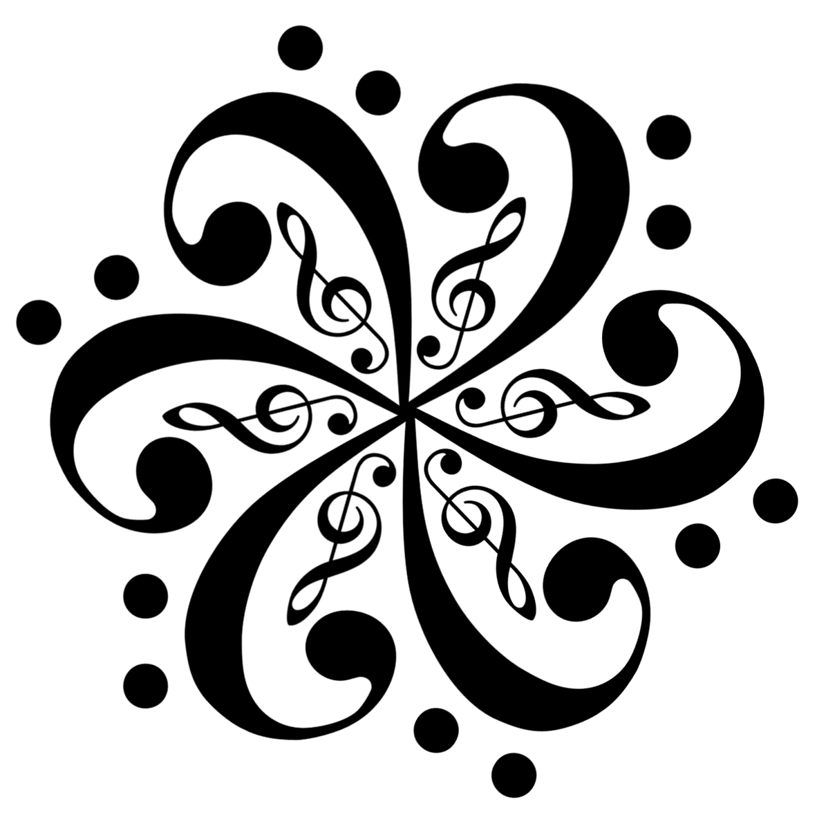 Bass Clef Symbol Clipart - Free to use Clip Art Resource