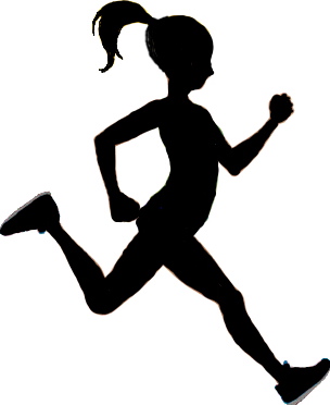 Running Girl | Free Download Clip Art | Free Clip Art | on Clipart ...