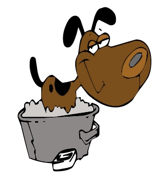 Dog Bath Clipart