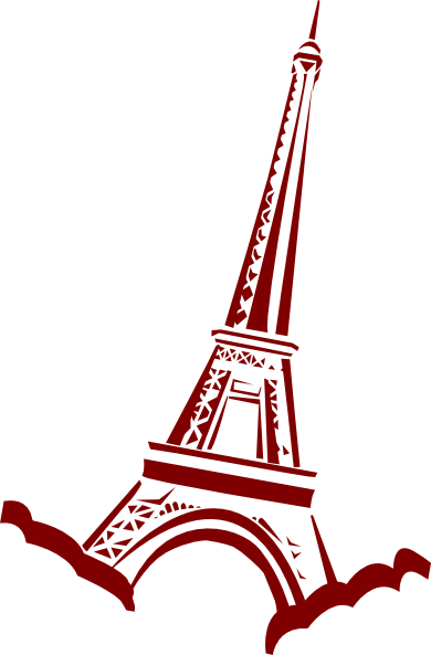 Eiffel tower line drawing clipart free clip art images image 6 5 ...