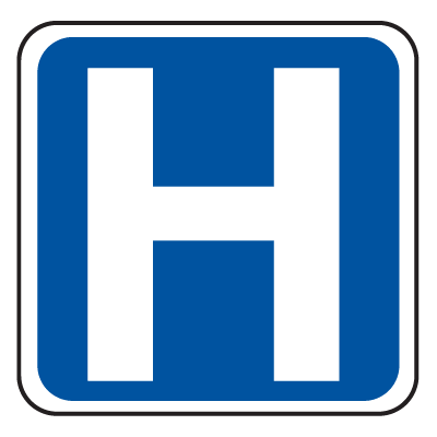 Hospital Sign, Hospital Signage | Seton