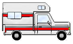 Truck clip art of a silver or gray truck with a cabover camper ...